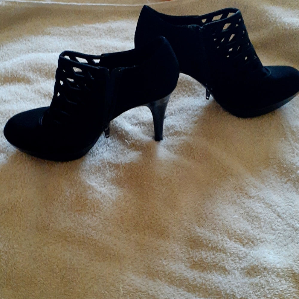 Black booties